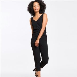 Marine Layer Alexa Crepe Jumpsuit Small